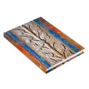 Notebook with Ancient Vegetal Motif