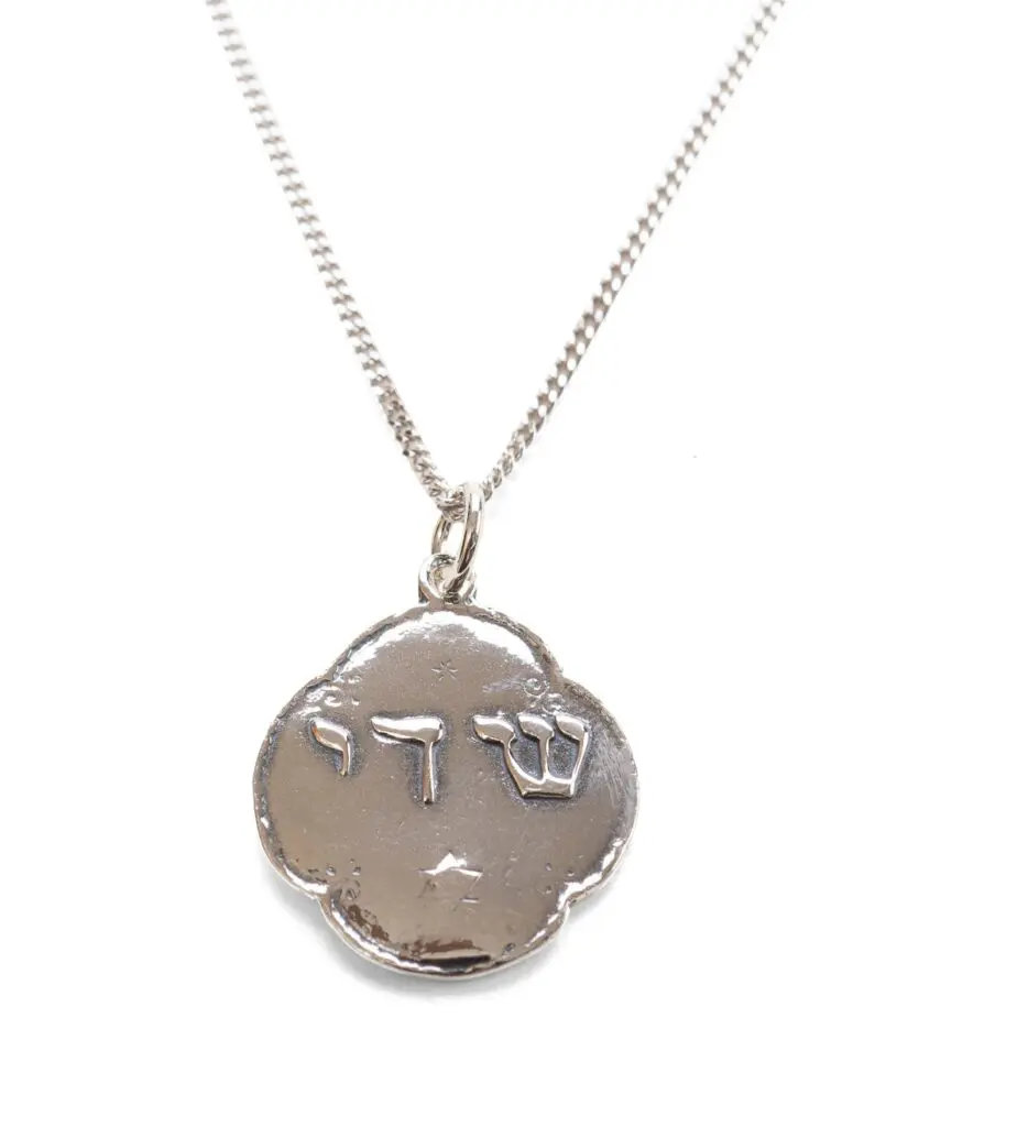 תליון - קמע תלתן למזל טוב