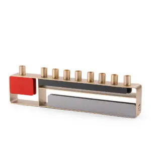 Mondrian-Inspired Menorah