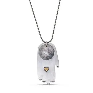 Hamsa with Israeli Penny