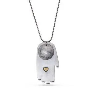 Hamsa with Israeli Penny