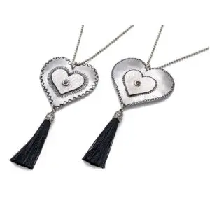 Double Heart Necklace