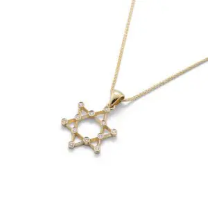 Star of David with Diamonds