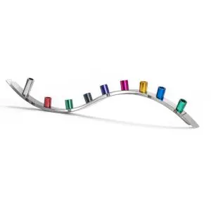 Wave Hanukkiah