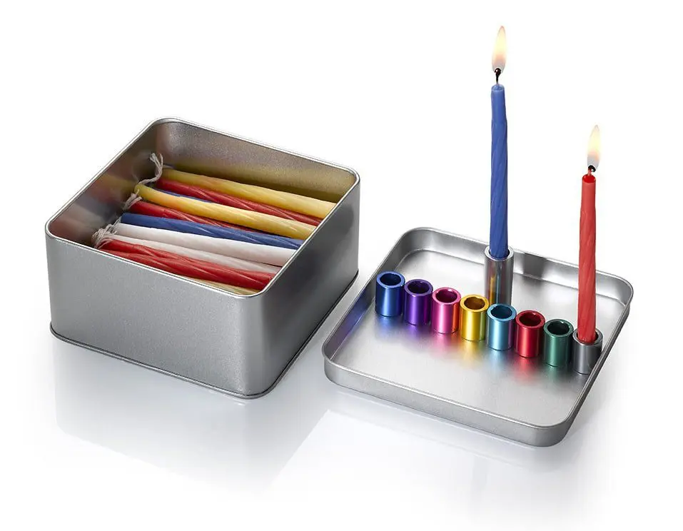 חנוכיית לחשוב מחוץ לקופסה חנוכיית לחשוב מחוץ לקופסה