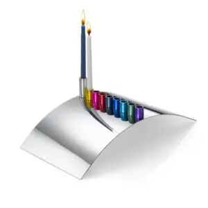 Bridge Hanukkiah
