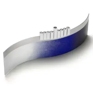 חנוכיית ים מגוּוננת - כחול