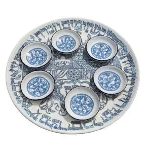 פיתום ורעמסס - צלחת וצלוחיות לפסח