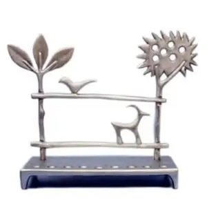 Menorah- Land of the Deer, Olives and Dates