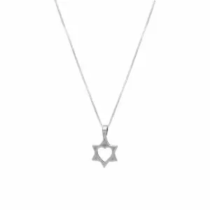 מגן דוד עם לב בפנים