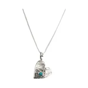 Heart with Star of David and Stone