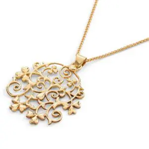 Gold Vine Necklace