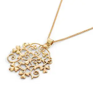 Gold Vine Necklace