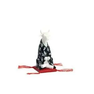 Moo-ditation (Cow Meditation Figurine)