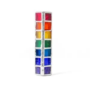 Glass and Gold/Silver Mezuzah Case - Variety of Models