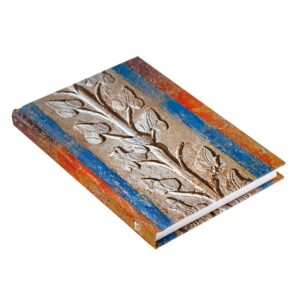 Notebook with Ancient Vegetal Motif