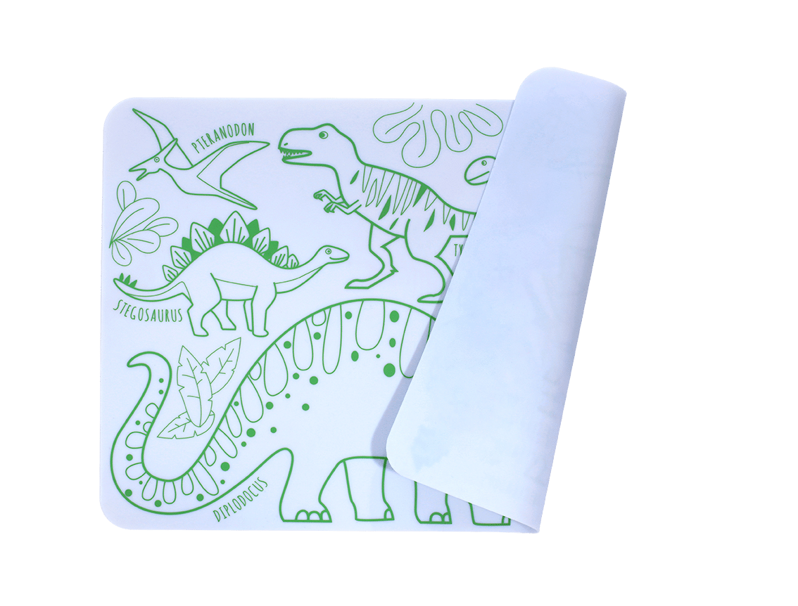 משטח צביעה קטן – דינוזאורים