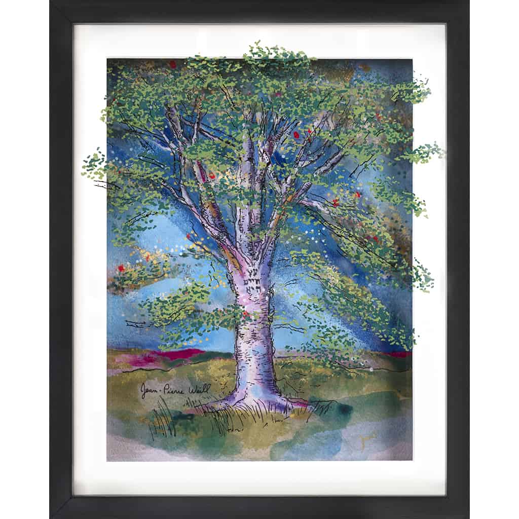 עץ החיים בציור תלת מימד – ז’אן פייר