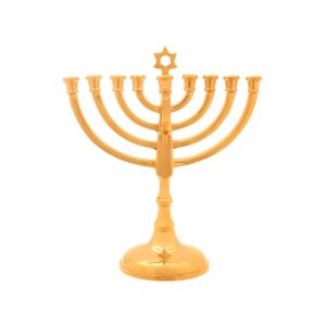 Hanukkah Lamp with a Modern Design