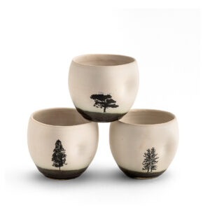 כוס אספרסו עצים