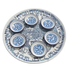 פיתום ורעמסס - צלחת וצלוחיות לפסח