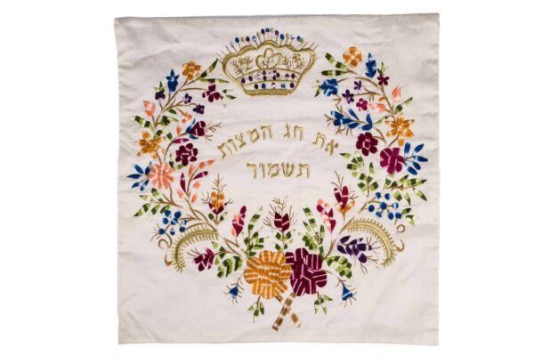 ערכת כיסוי למצות ולאפיקומן – פריחה אביבית