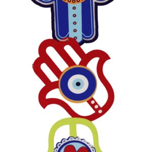 קישוט קיר - שלישייה - חמסה