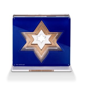 מגן דוד מדרגות 3D