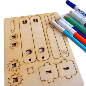 רעשן לפורים – פאזל עץ