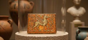 פסיפס רומאי עתיק.